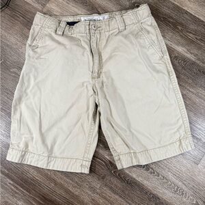 Aeropostale Shorts Men's Sz 32 Khaki Adjustable Waist Preppy Y2K Skater
